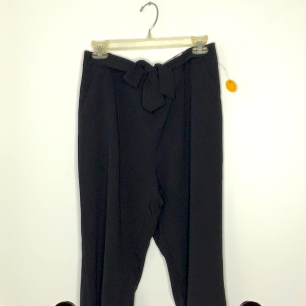 Worthington petite black crop pants